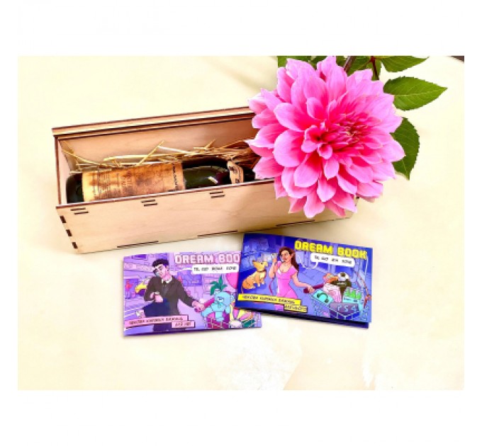 Bombat game Настільна гра 18+ Bombat game Dream Book Чекова книжка бажань для неї (укр.) (4820172800316)