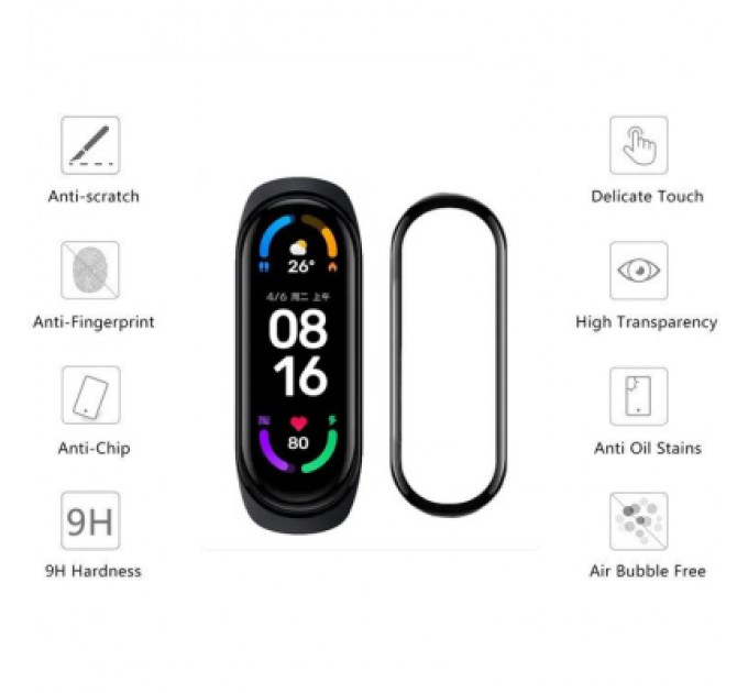 Drobak Скло захисне Drobak Xiaomi Mi Smart Band 6 (313136)