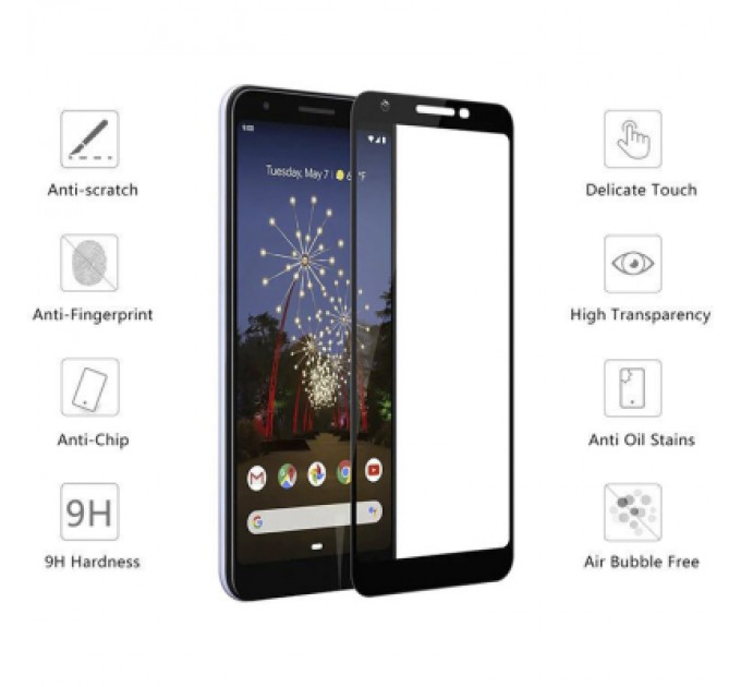 Скло захисне Drobak Google Pixel 3a XL (242405)