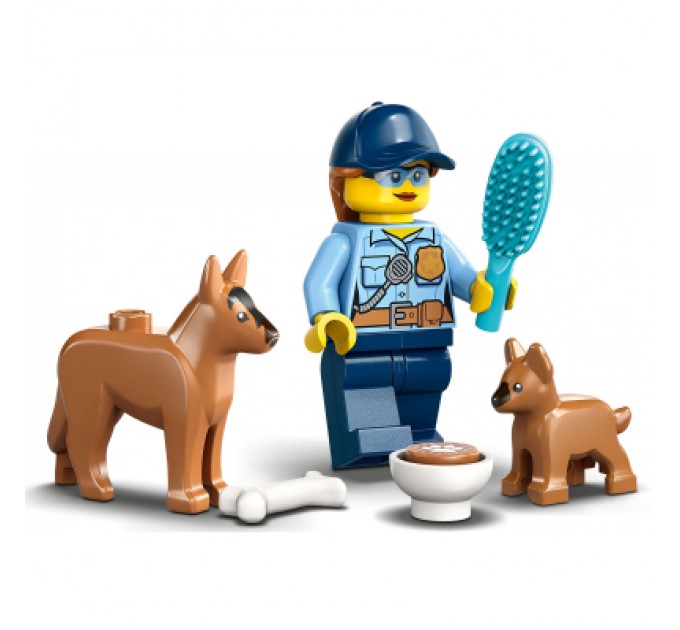 LEGO Конструктор LEGO City Мобільний майданчик для дресування поліцейських собак 197 деталей (60369)