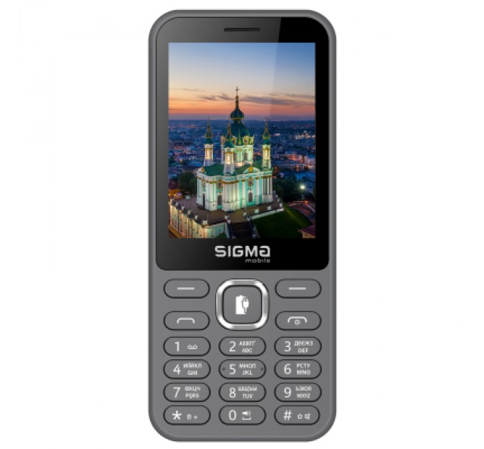 Sigma Мобільний телефон Sigma X-style 31 Power Type-C Grey (4827798855034)