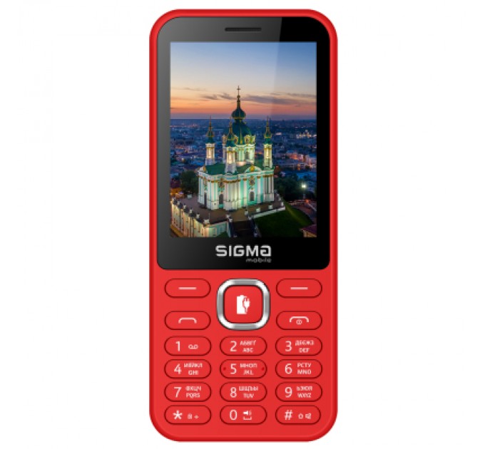 Sigma Мобільний телефон Sigma X-style 31 Power Type-C Red (4827798855058)
