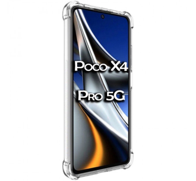 BeCover Чохол до мобільного телефона BeCover Anti-Shock Poco X4 Pro 5G Clear (708631)