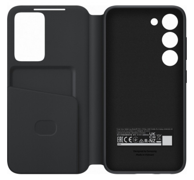 Samsung Чохол до мобільного телефона Samsung Galaxy S23 Smart View Wallet Case Black (EF-ZS911CBEGRU)