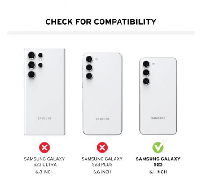 UAG Чохол до мобільного телефона UAG Samsung Galaxy S23 Monarch, Carbon Fiber (214120114242)