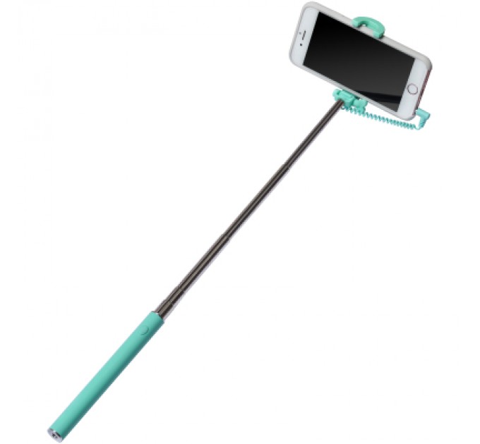 Grand-X Монопод для селфі Grand-X Elegant 3,5 U-кріплення, бірюзовий (E3UTQ)