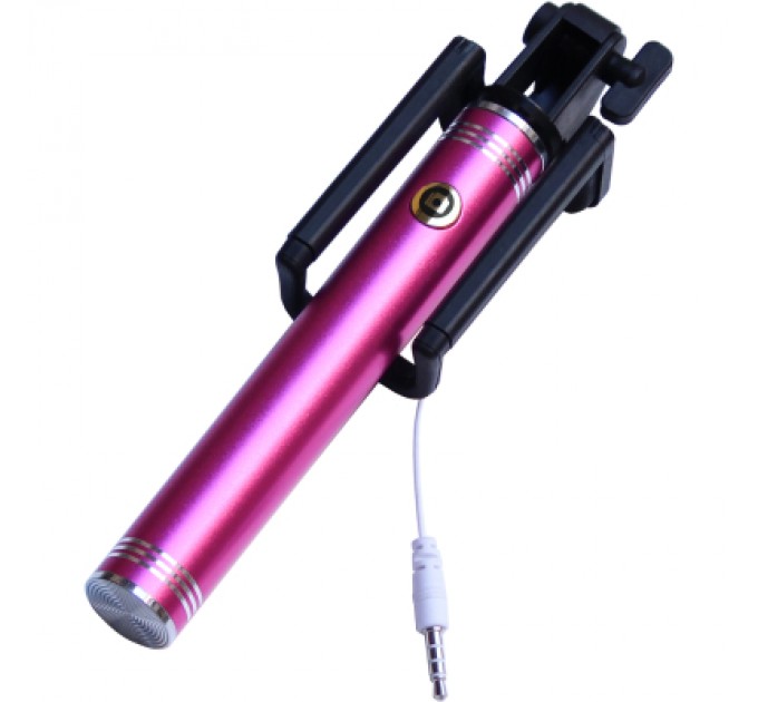 Grand-X Монопод для селфі Grand-X Metallic 3,5 U-крепление 170-750мм Pink (M35UP)