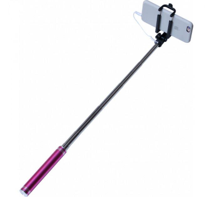 Grand-X Монопод для селфі Grand-X Metallic 3,5 U-крепление 170-750мм Pink (M35UP)