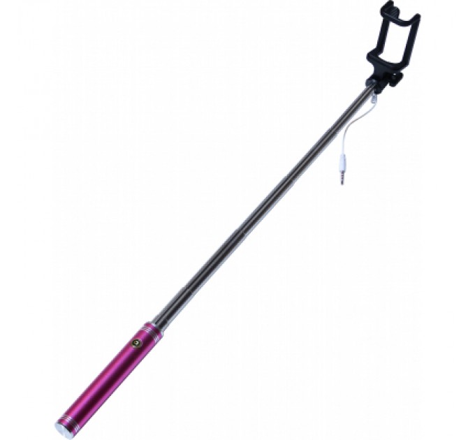 Grand-X Монопод для селфі Grand-X Metallic 3,5 U-крепление 170-750мм Pink (M35UP)