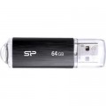 Silicon Power USB флеш накопичувач Silicon Power 64GB Ultima U02 Black USB 2.0 (SP064GBUF2U02V1K)