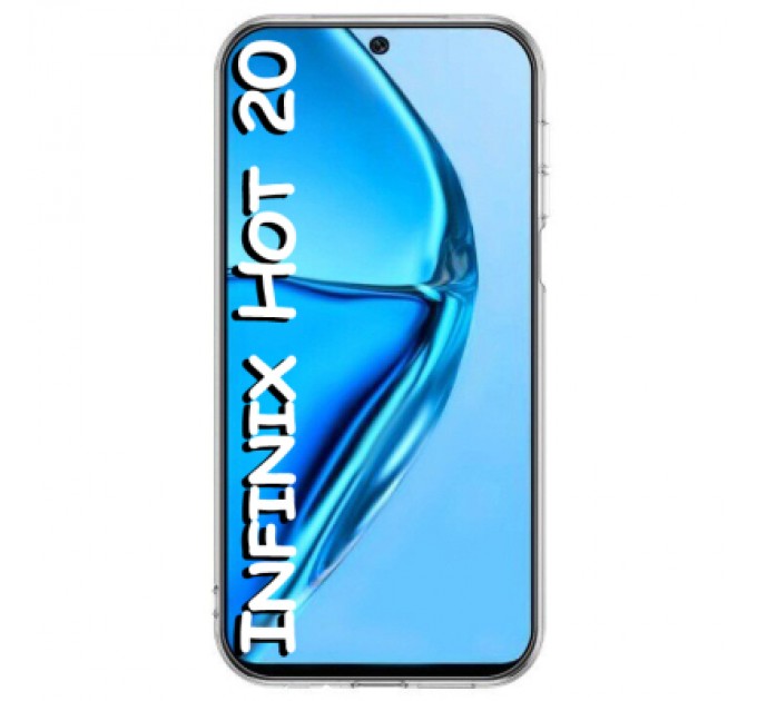 BeCover Чохол до мобільного телефона BeCover Infinix Hot 20 (X6826B) Transparancy (708642)