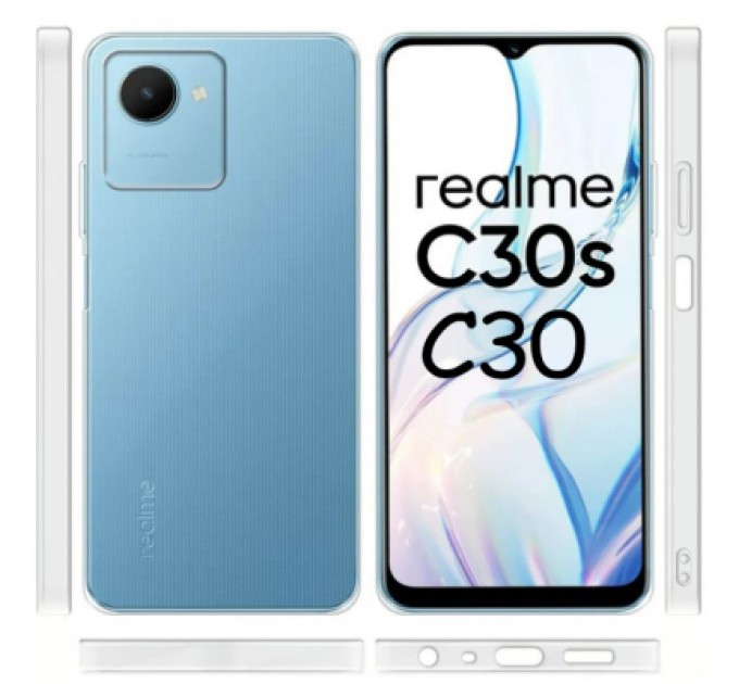 BeCover Чохол до мобільного телефона BeCover Realme C30/C30s Transparancy (708669)