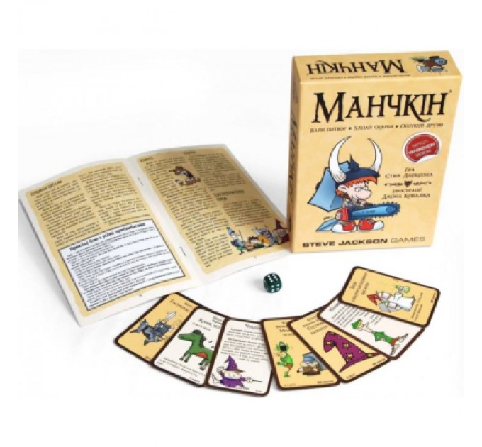 Третя Планета Настільна гра Третя Планета Манчкін (база, українська) (1000301)