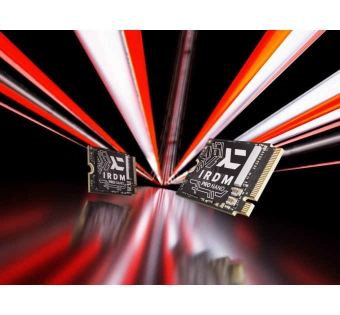 Накочувач SSD  512GB Goodram IRDM Pro Nano M.2 2230 PCIe 4.0 x4 3D NAND (IRP-SSDPR-P44N-512-30)