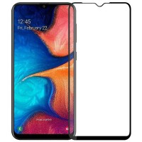 Скло захисне PowerPlant Full screen Samsung Galaxy A20, Black (GL606849)