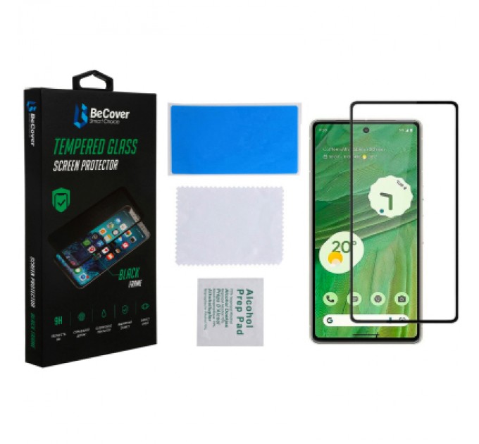 BeCover Скло захисне BeCover Google Pixel 7 Black (708571)