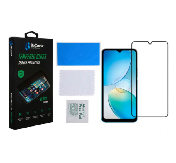 BeCover Скло захисне BeCover Infinix Hot 12і (X665B) Black (708540)