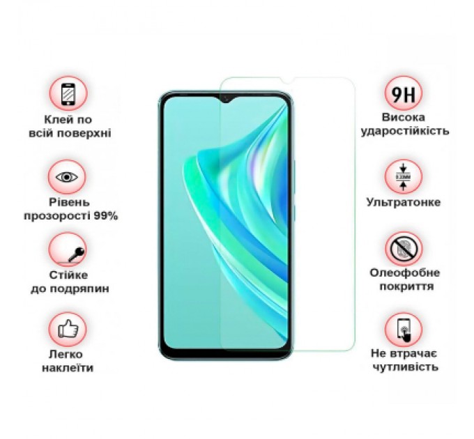 BeCover Скло захисне BeCover Infinix Hot 20і (X665E) 3D Crystal Clear Glass (708543)