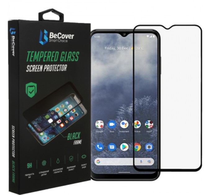 BeCover Скло захисне BeCover Nokia G60 5G Black (708548)