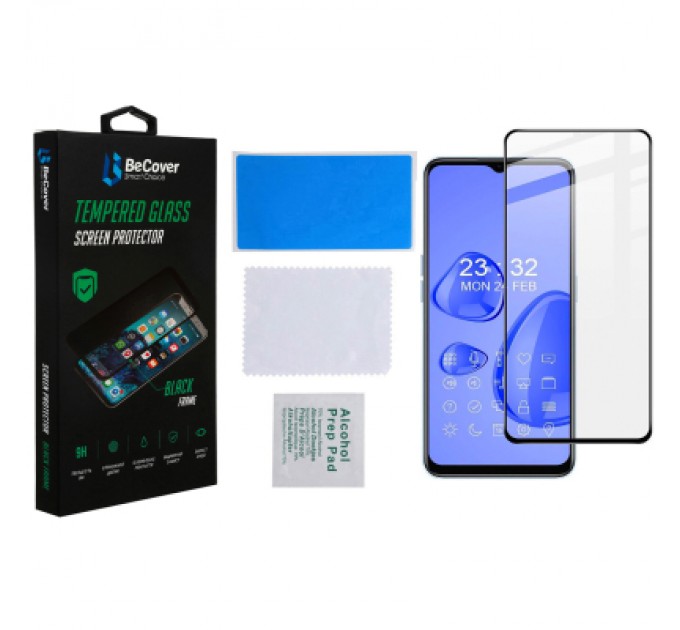 BeCover Скло захисне BeCover Realme 10 Black (708570)