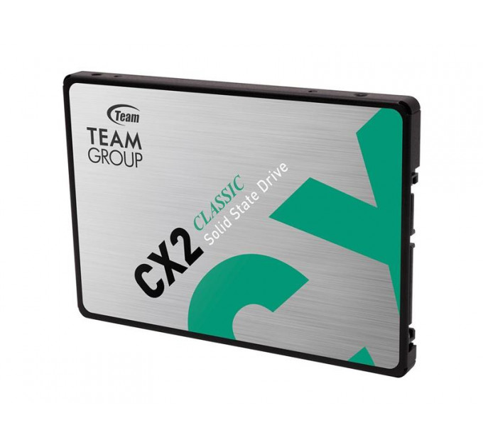 Накопичувач SSD   256GB Team CX2 2.5" SATAIII 3D TLC (T253X6256G0C101)
