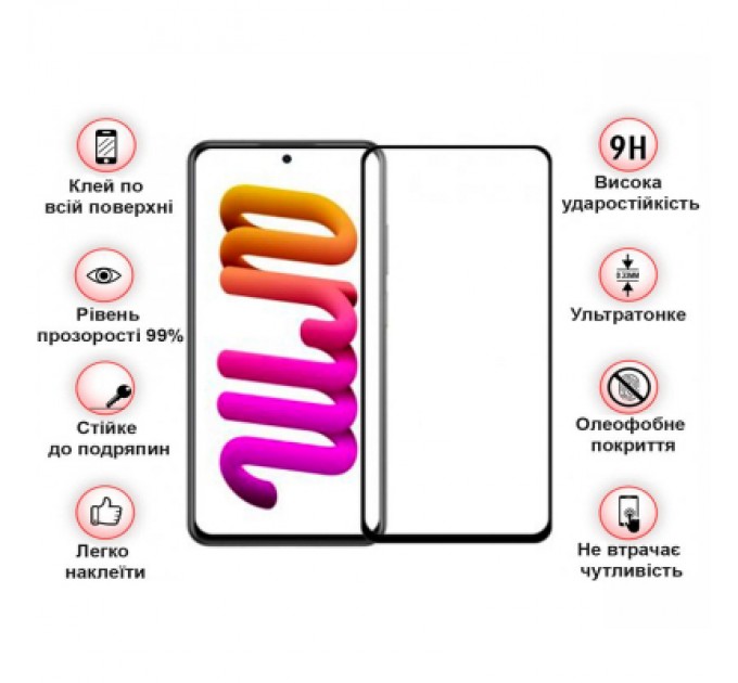 BeCover Скло захисне BeCover ZTE Blade V40 / V40 Pro Black (708562)