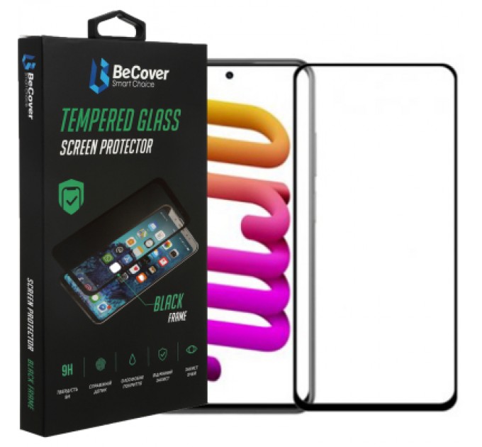 BeCover Скло захисне BeCover ZTE Blade V40 / V40 Pro Black (708562)