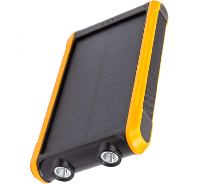 PowerPlant Батарея універсальна PowerPlant 10000mAh, USB-A*2, + Solar 5.5V-0,2A (PB930494)
