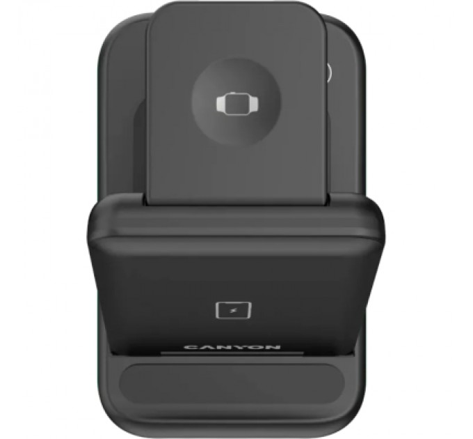 Canyon Зарядний пристрій Canyon WS- 304 Foldable 3in1 Wireless charger (CNS-WCS304B)