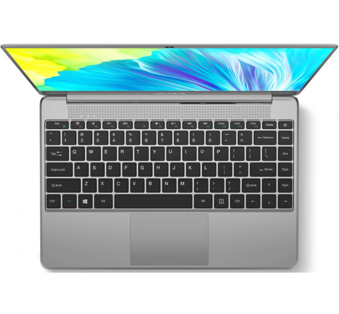 Ноутбук Teclast F7 Plus3 (Z000000999601); 14" FullHD (1920x1080) IPS LED глянцевый / Intel Processor N95 (3.4 ГГц) / RAM 16 ГБ / SSD 256 ГБ / Intel UHD Graphics / без ОП / Wi-Fi / BT / Windows 11 / 1.3 кг / серый
