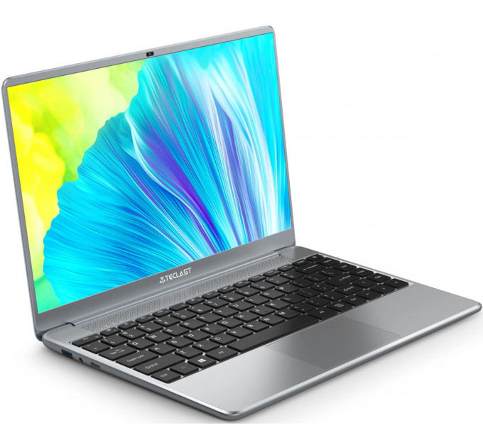 Ноутбук Teclast F7 Plus3 (Z000000999601); 14" FullHD (1920x1080) IPS LED глянцевый / Intel Processor N95 (3.4 ГГц) / RAM 16 ГБ / SSD 256 ГБ / Intel UHD Graphics / без ОП / Wi-Fi / BT / Windows 11 / 1.3 кг / серый