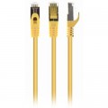Патч-корд 2м S/FTP Cat 6A CU LSZH yellow Cablexpert (PP6A-LSZHCU-Y-2M)