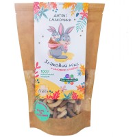 Дитяче печиво Дитячі Смаколики Злаковий мікс з солодкою стевією і вітамінами 25 г (1181034) Дитяче печиво Дитячі Смаколики Злаковий мікс з солодкою стевією і вітамінами 25 г (1181034)