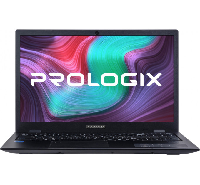Ноутбук Prologix M15-722 (PLN15.I312.8.S2.N.101); 15.6" FullHD (1920x1080) IPS LED матовый / Intel Core i3-1215U (3.3 - 4.4 ГГц) / RAM 8 ГБ / SSD 256 ГБ / Intel UHD Graphics / без ОП / LAN / Wi-Fi / BT / No OS / 1.8 кг / черный / подсветка клавиатуры