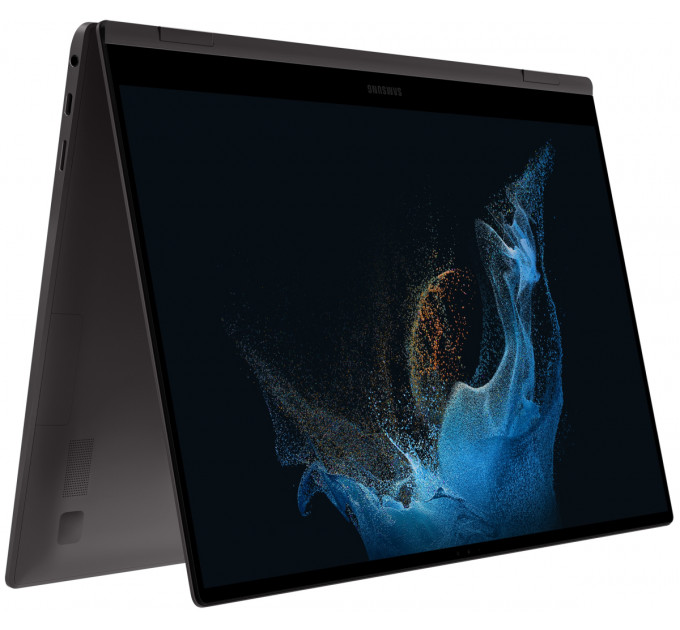 Ноутбук Samsung Galaxy Book2 Pro 360 950QED-KA2IT (8806094292312); 15.6" FullHD (1920x1080) AMOLED глянцевый сенсорный / Intel Core i5-1240P (1.7 - 4.4 ГГц) / RAM 8 ГБ / SSD 512 ГБ / Intel Iris Xe Graphics / без ОП / Wi-Fi / BT / веб-камера / Windows