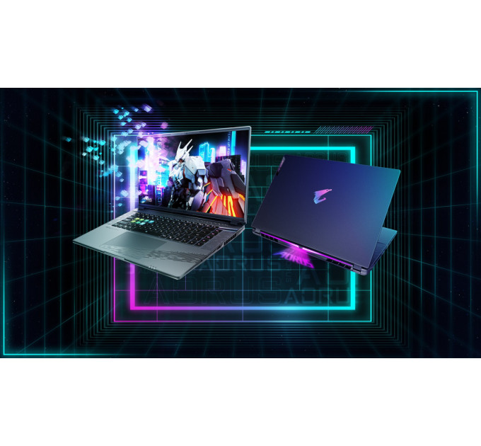 Ноутбук Gigabyte Aorus 16X (2024) (AORUS 16X ASG-63UAC64SH); 16" WQXGA (2560x1600) IPS LED матовый 165 Гц / Intel Core i9-14900HX (2.2 - 5.4 ГГц) / RAM 32 ГБ (Max 64 ГБ) / SSD 1 ТБ / nVidia GeForce RTX4070, 8 ГБ / без ОП / LAN / Wi-Fi / BT / веб-каме