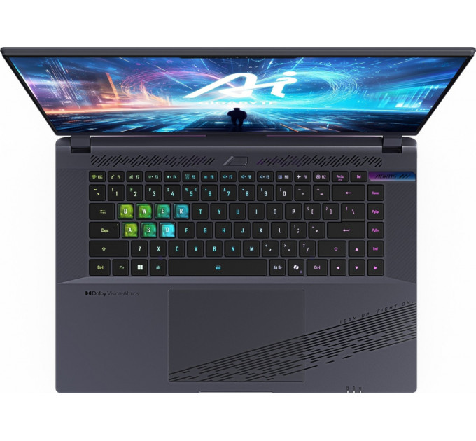Ноутбук Gigabyte Aorus 16X 9KG 2024 (AORUS 16X 9KG-43UAC54SD) Midnight Gray