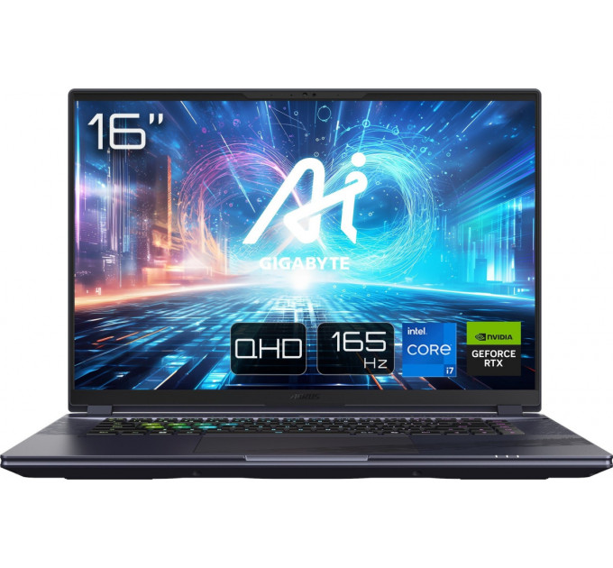 Ноутбук Gigabyte Aorus 16X 9KG 2024 (AORUS 16X 9KG-43UAC54SD) Midnight Gray