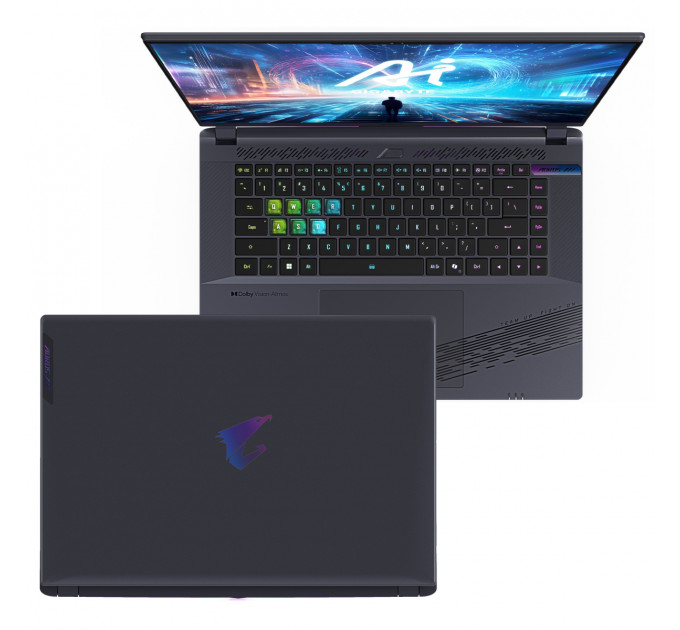 Ноутбук Gigabyte Aorus 16X 9KG 2024 (AORUS 16X 9KG-43UAC54SH) Midnight Gray