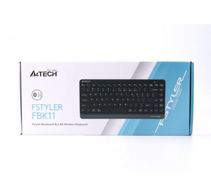 Клавіатура A4Tech FBK11 Grey