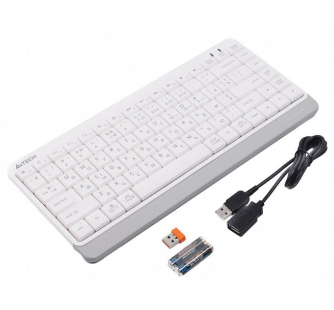 Клавиатура A4Tech FBK11 White USB