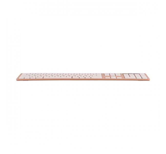 Клавиатура беспроводная 2E KS270 WL/BT EN/UKR Pink/White (2E-KS270WBPN_UA)