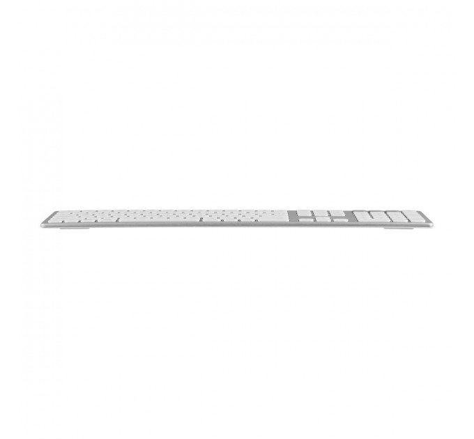 Клавиатура беспроводная 2E KS270 WL/BT EN/UKR Silver/White (2E-KS270WBWH_UA)