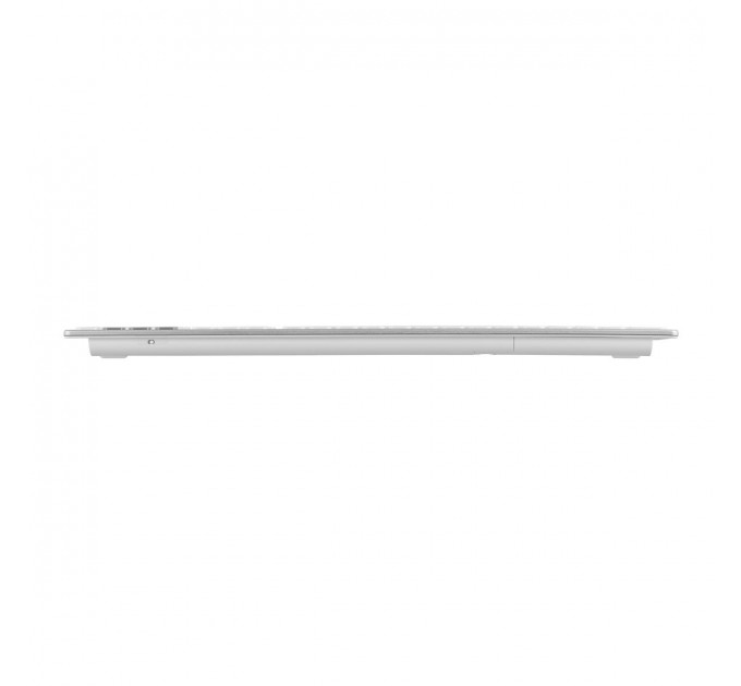 Клавиатура беспроводная 2E KS270 WL/BT EN/UKR Silver/White (2E-KS270WBWH_UA)