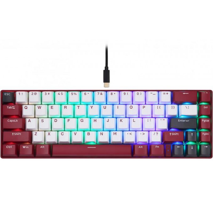 Клавиатура беспроводная Motospeed BK67 Longhua Blue Red (mtbk67rmb)