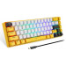 Клавиатура беспроводная Motospeed BK67 Longhua Blue Yellow (mtbk67ymb)