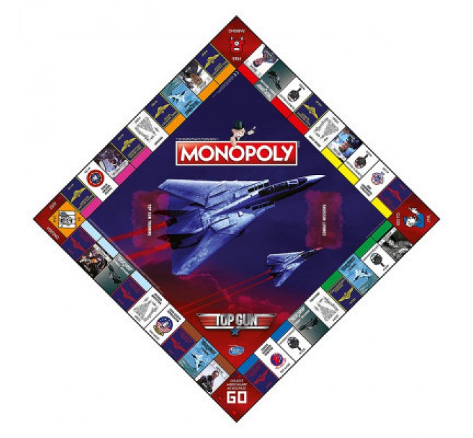 Winning Moves Настільна гра Winning Moves Top Gun Monopoly (WM00548-EN1-6)