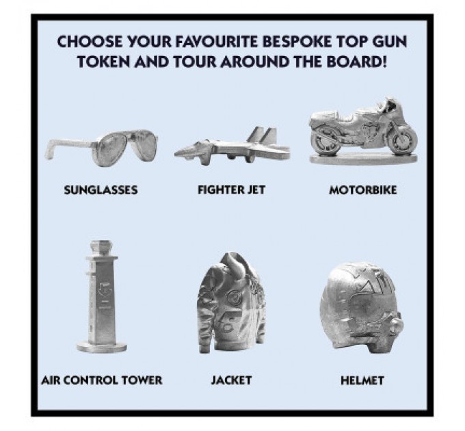 Winning Moves Настільна гра Winning Moves Top Gun Monopoly (WM00548-EN1-6)