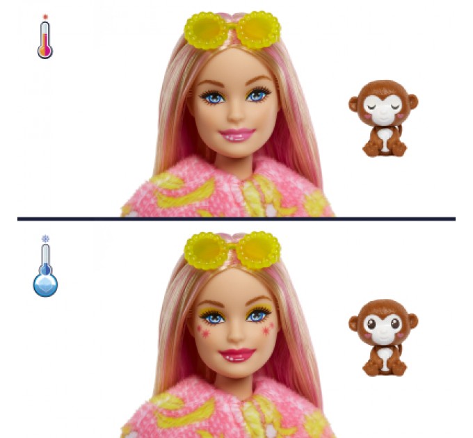 Barbie Лялька Barbie Cutie Reveal Друзі з джунглів Мавпеня (HKR01)
