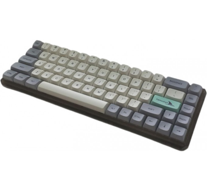 Клавиатура беспроводная Motospeed Darmoshark K5 Gateron Silver Pro Light Gray (dmk5lgspro)